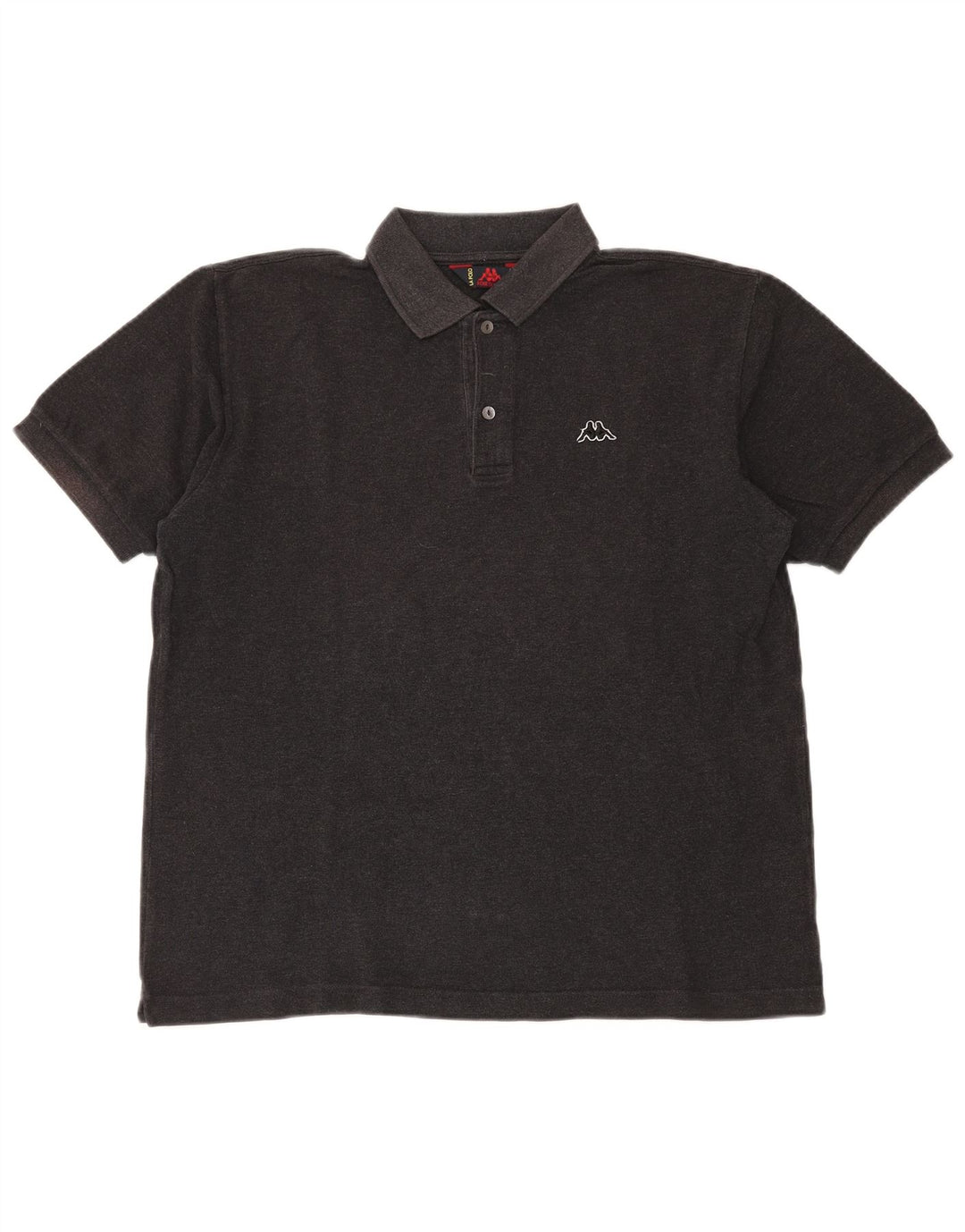 Polo Uomo KAPPA in cotone Grigio Medio