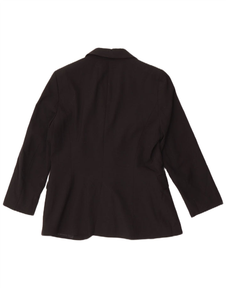 Giacca blazer a 1 bottone da donna Zara EU 40 poliestere nero medio