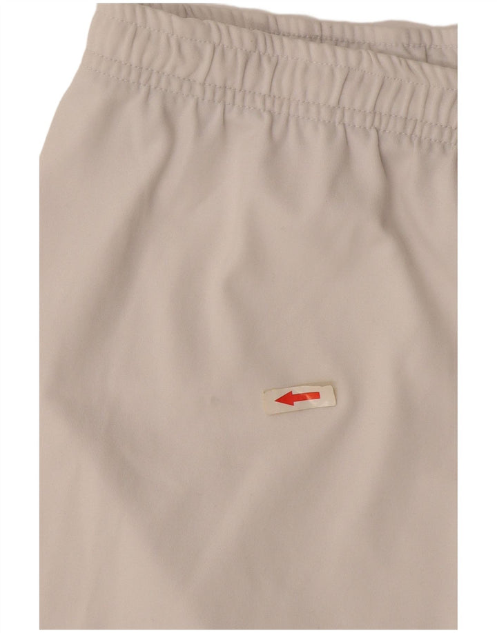 Pantaloncini sportivi da uomo Lotto Large in poliestere bianco