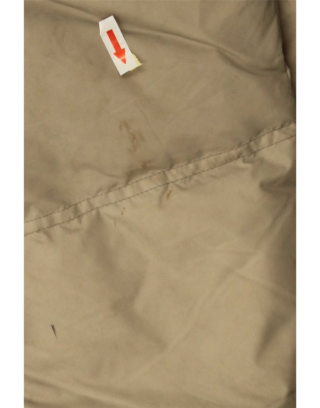 Giacca imbottita con cappuccio da uomo Champion UK 42 XL Beige poliammide