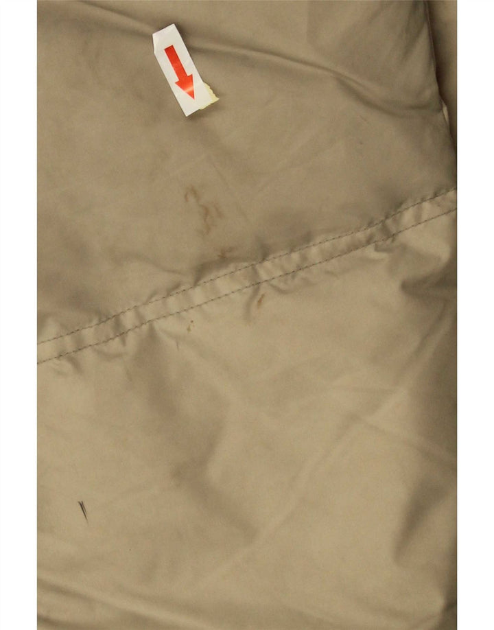 Giacca imbottita con cappuccio da uomo Champion UK 42 XL Beige poliammide