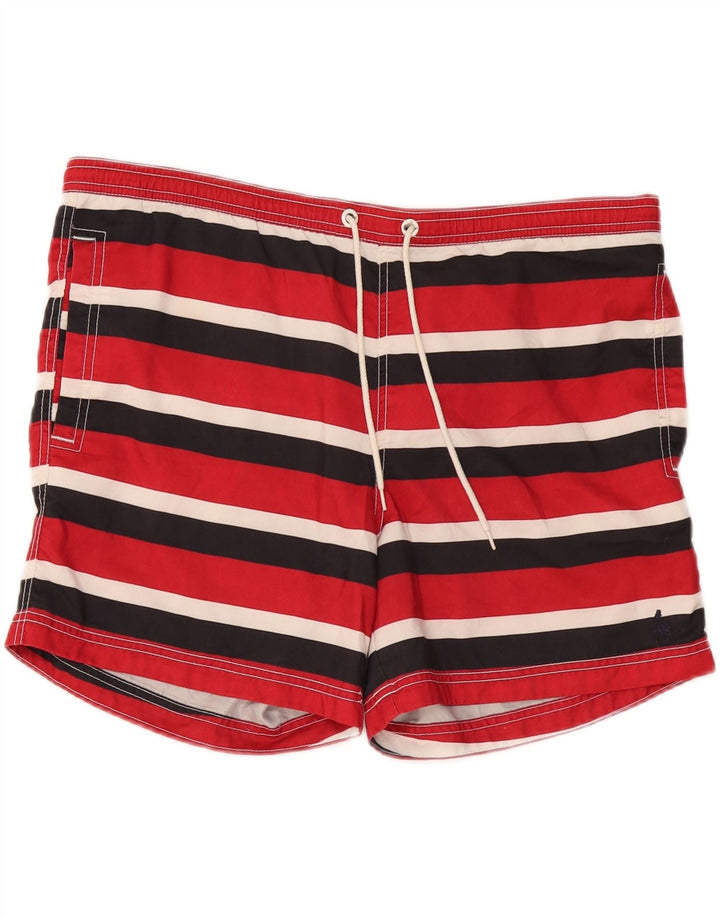 Pantaloncini da bagno da uomo Jack Wills grandi a righe rosse