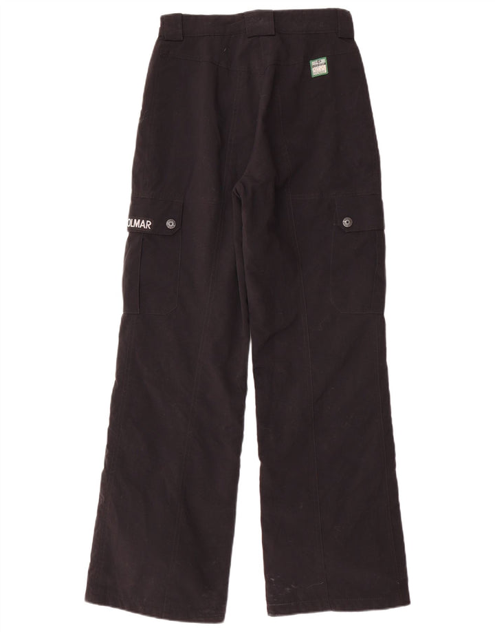 Pantaloni cargo windbreaker da donna Colmar IT 40 Small W24 L29 Nylon nero