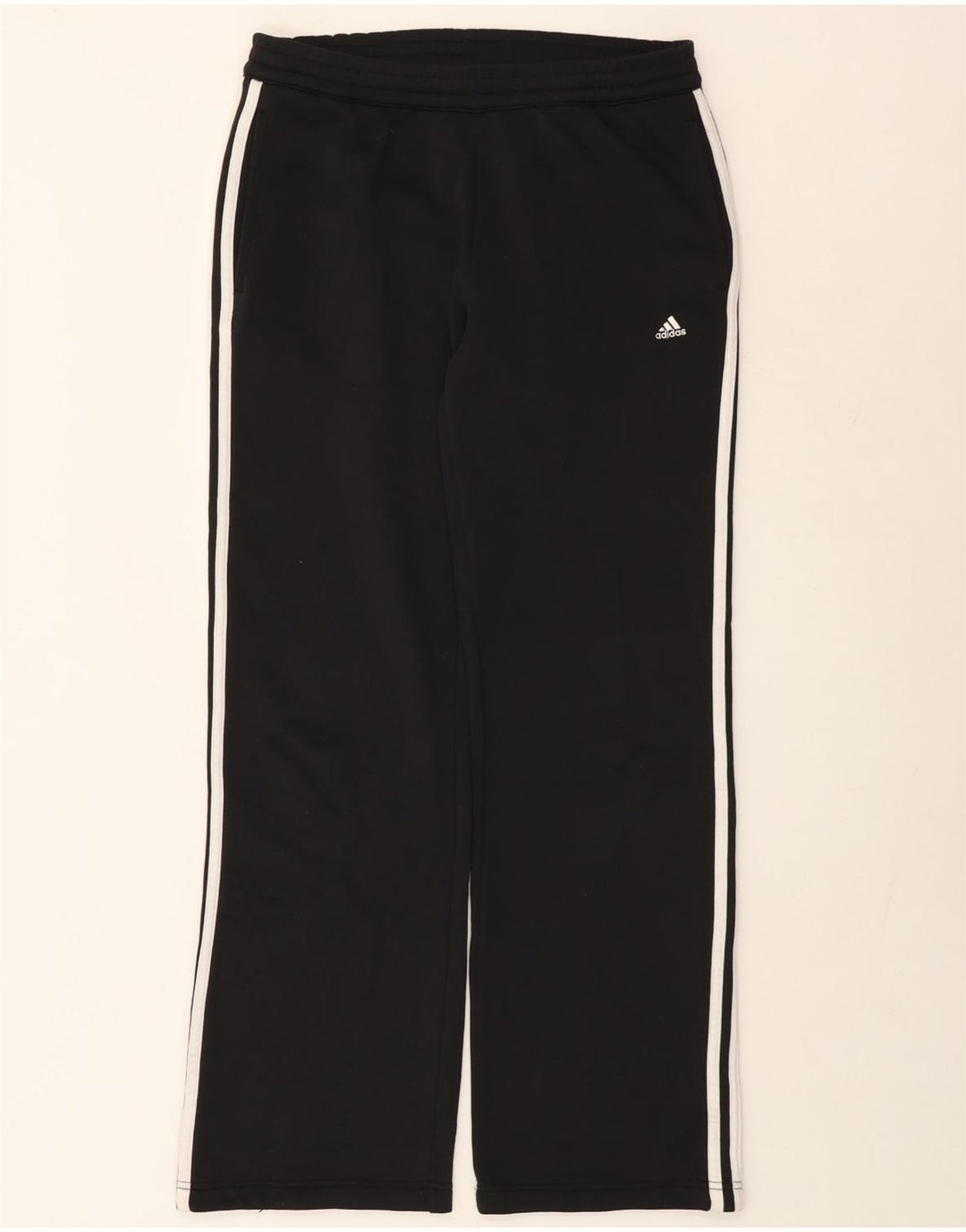 Pantaloni da tuta da donna Adidas UK 12 Medium Nero Poliestere