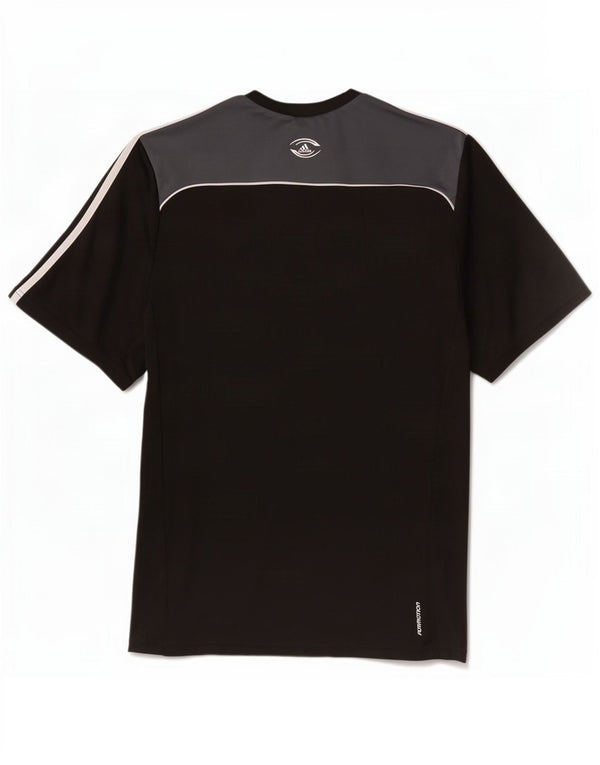 T-shirt Adidas Climacool da uomo UK 48/50 XL Poliestere color block nero