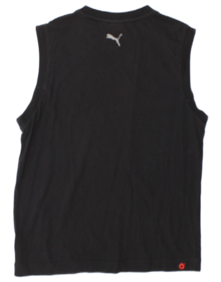 T-shirt grafica da uomo Puma Medium nera