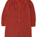 Abito basic da donna vintage UK 10 piccolo rosso geometrico