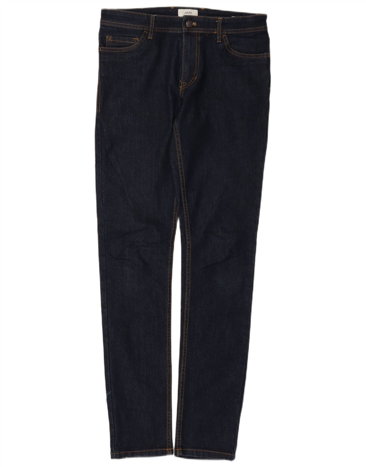 Jeans slim da uomo Jules W38 L34 cotone blu navy