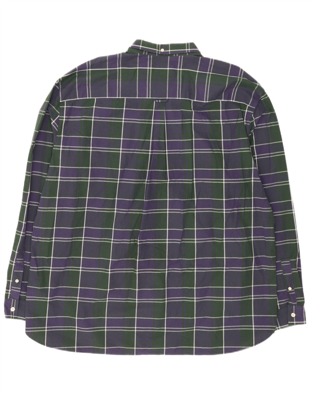 Camicia da uomo Lyle & Scott 3XL cotone a quadri blu navy