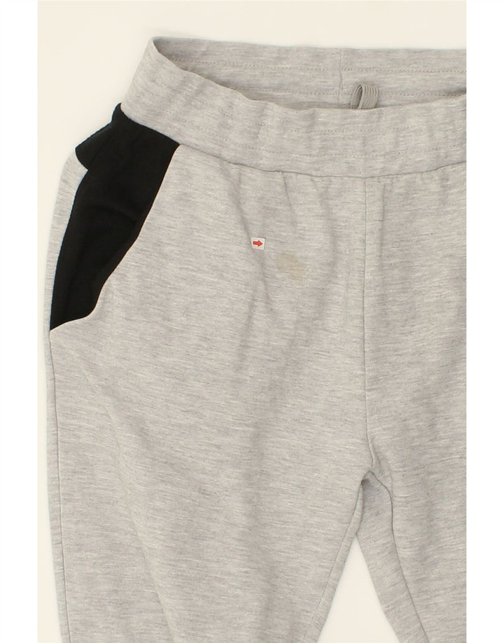 ARENA Mens Tracksuit Trousers Small Grey Colourblock Cotton Vintage Arena and Second-Hand Arena from Messina Hembry 