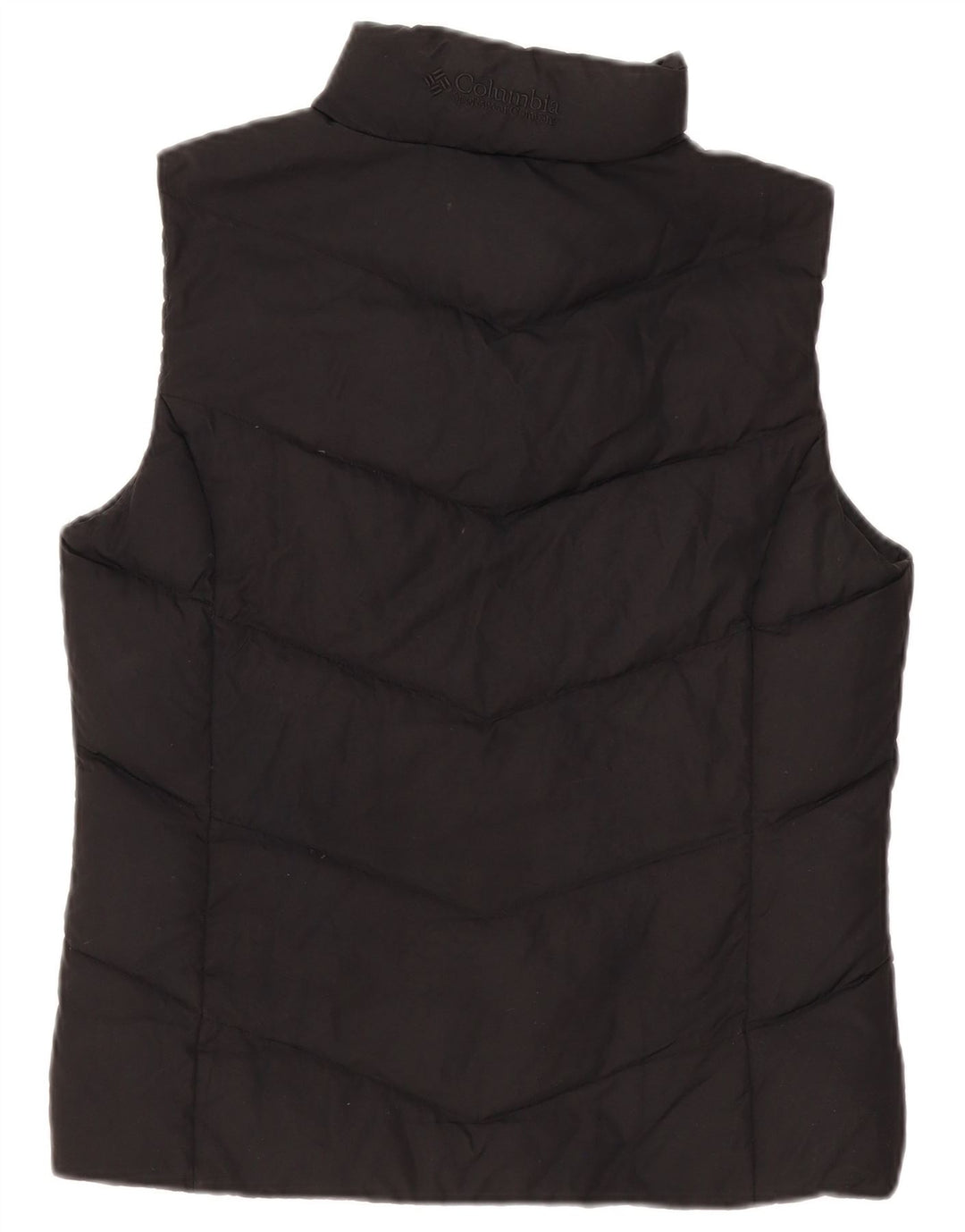 Gilet imbottito oversize da donna Columbia UK 10 piccolo poliestere nero