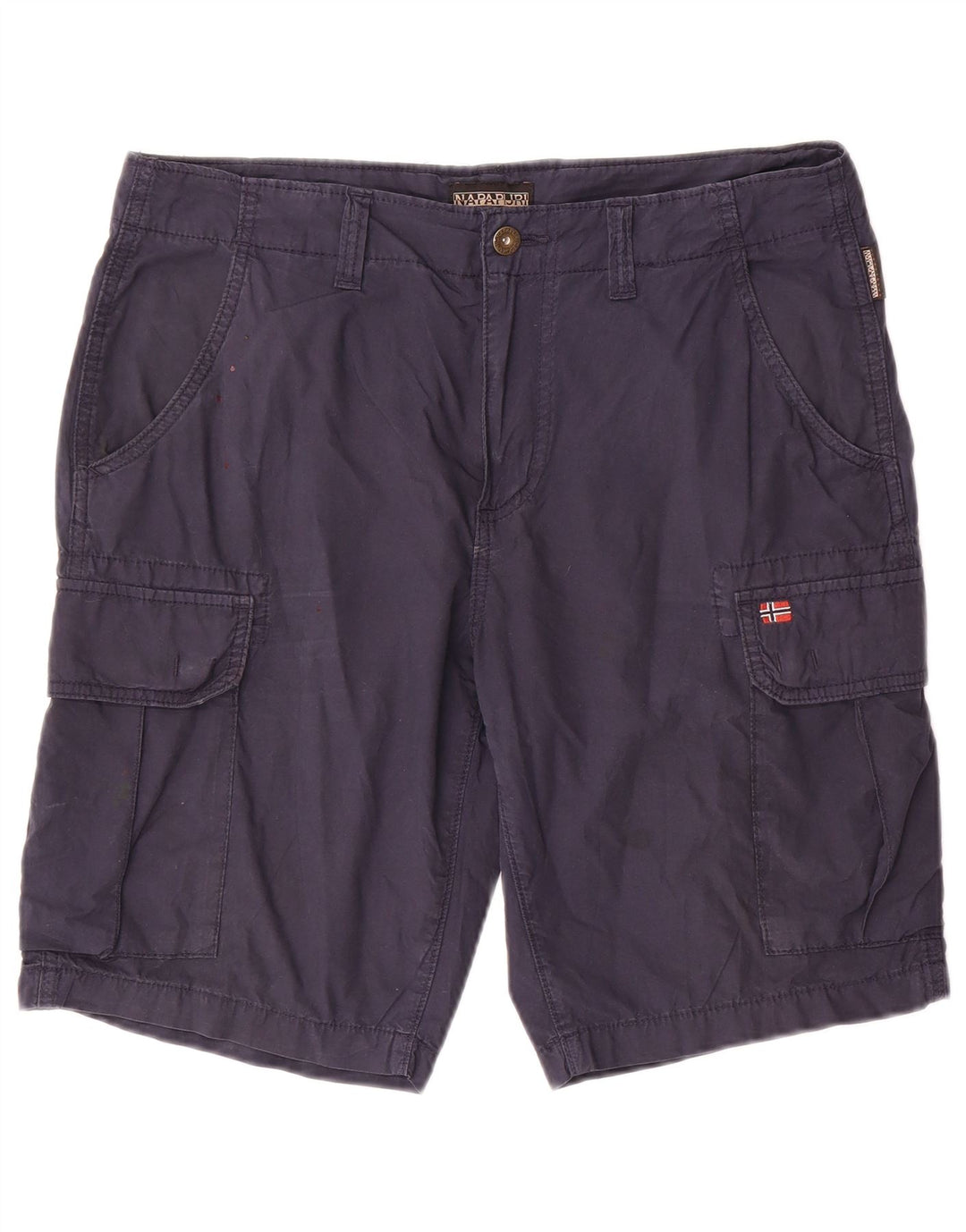 Pantaloncini cargo da uomo Napapijri W33 cotone blu navy medio