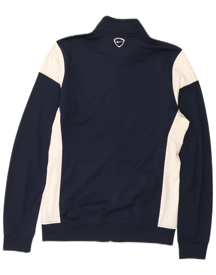 Giacca da tuta Nike Dri Fit da uomo, color block medio blu navy