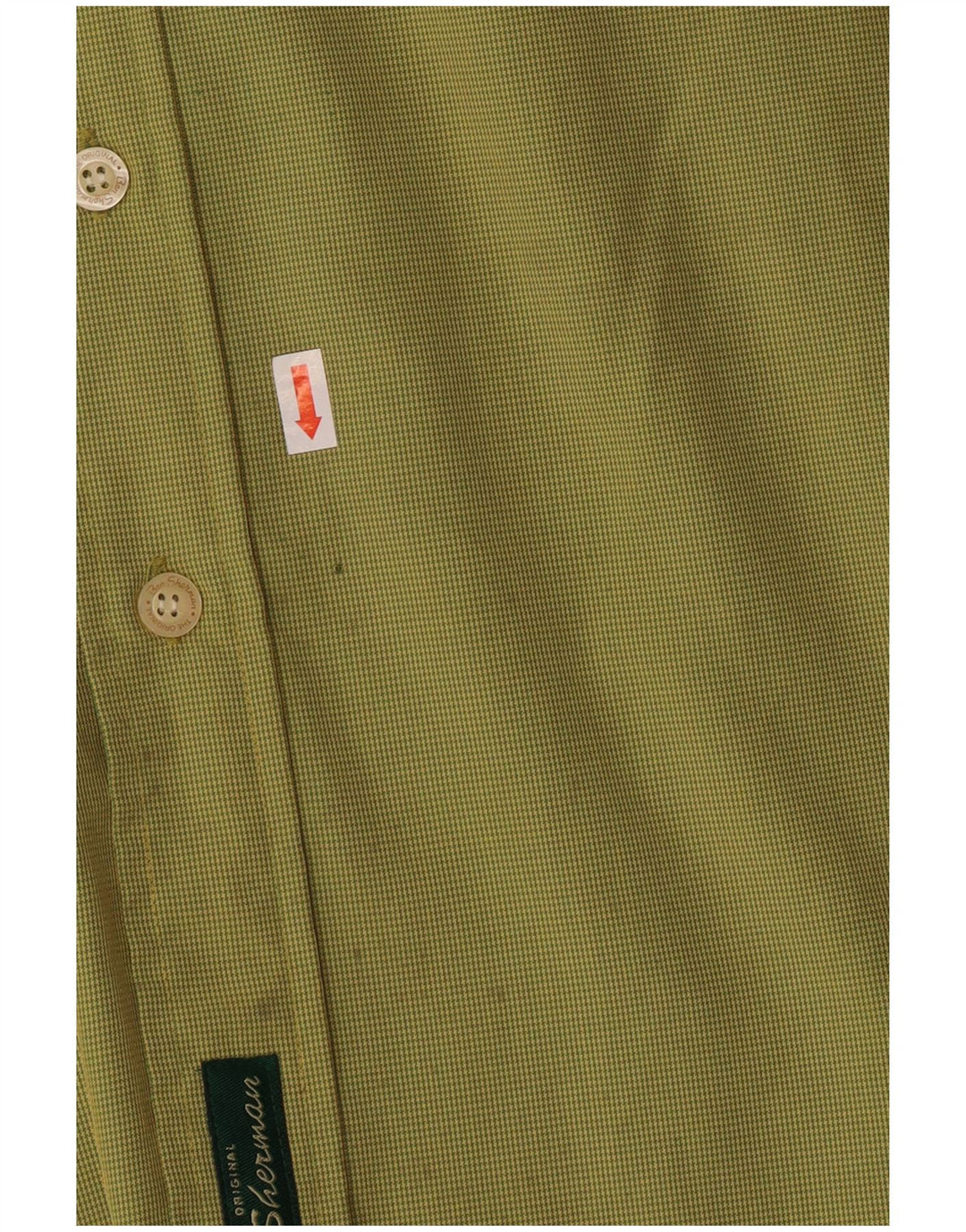 Camicia da uomo BEN SHERMAN XL verde pied de poule