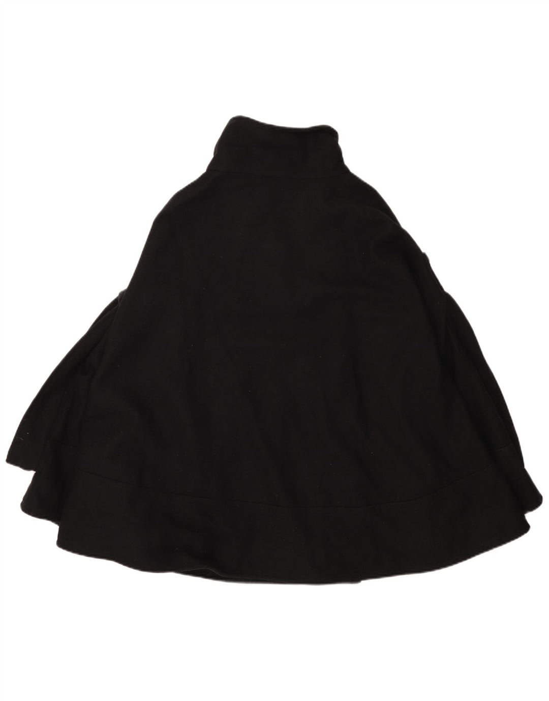 Cappotto a mantella doppiopetto da donna Zara UK 16 grande nero