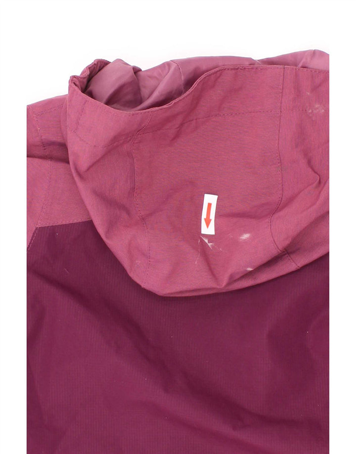 Giacca antipioggia con cappuccio per ragazze Berghaus 5-6 anni Poliestere color block marrone