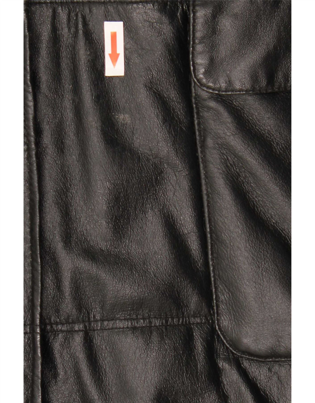 Cappotto in pelle con cappuccio da donna Privilegi IT 46 Large Nero