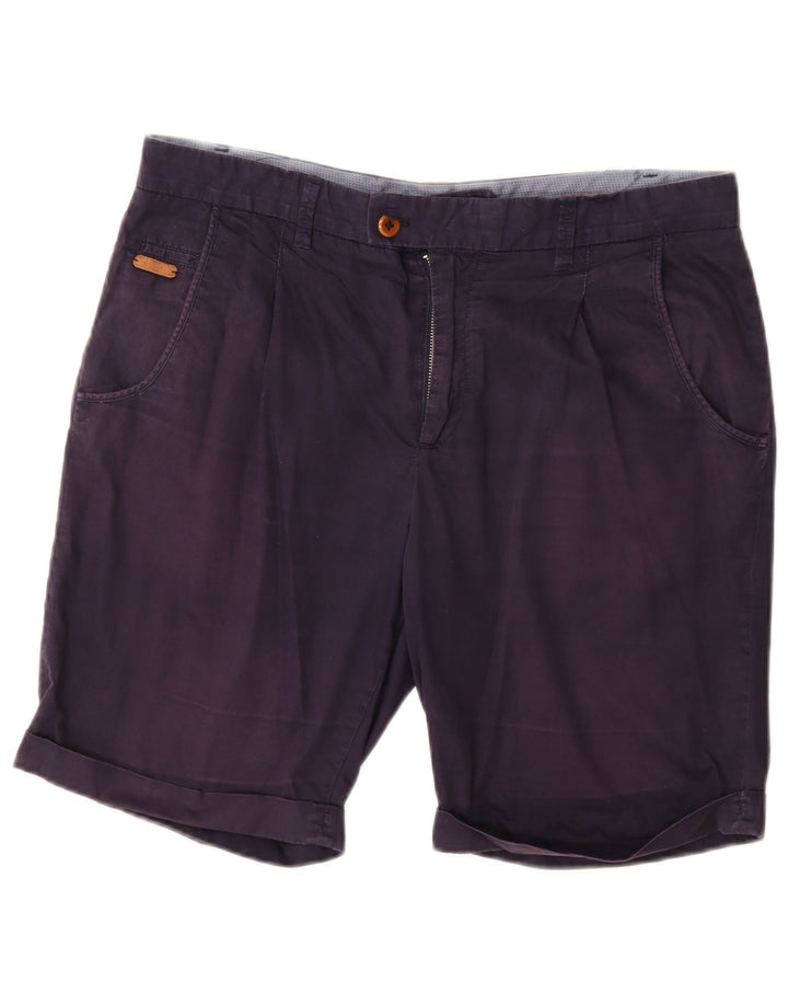 Pantaloncini chino da uomo Zara EU 42 Large W32 Blu navy