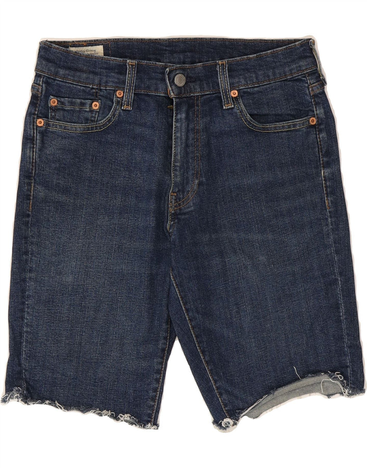 LEVI'S Mens 511 Denim Shorts W30 Medium Blue Cotton Vintage Levi's and Second-Hand Levi's from Messina Hembry 