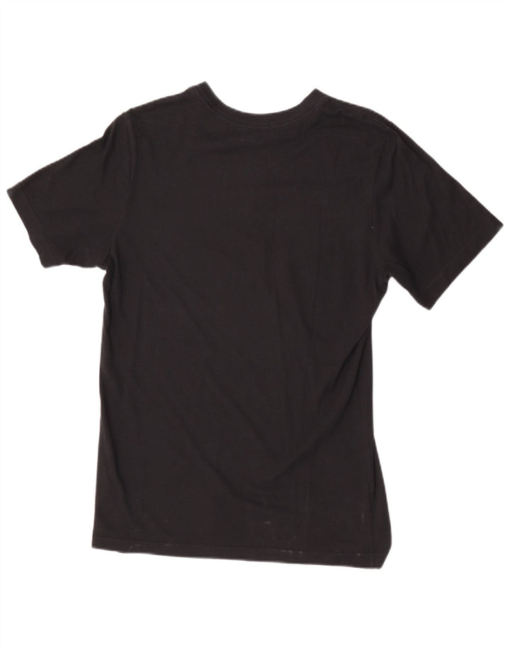 T-shirt grafica Nike Dri Fit da uomo, piccola, in cotone nero