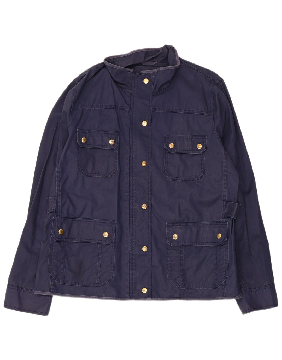 Giacca utility da donna J. Crew UK 18 XL cotone blu navy