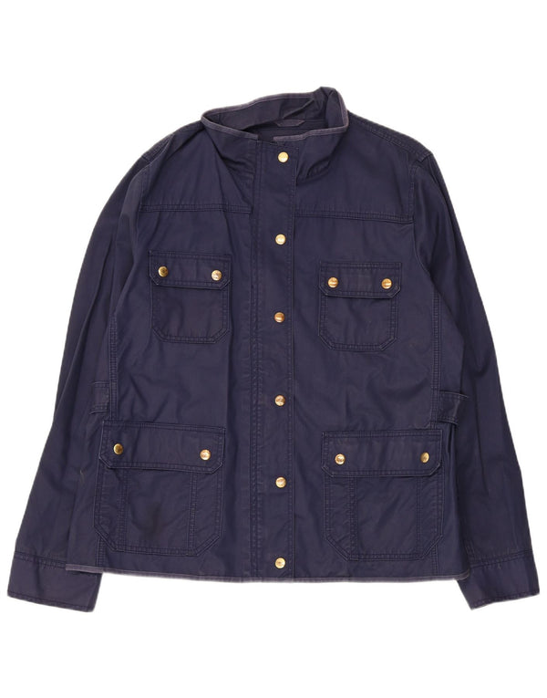 Giacca utility da donna J. Crew UK 18 XL cotone blu navy