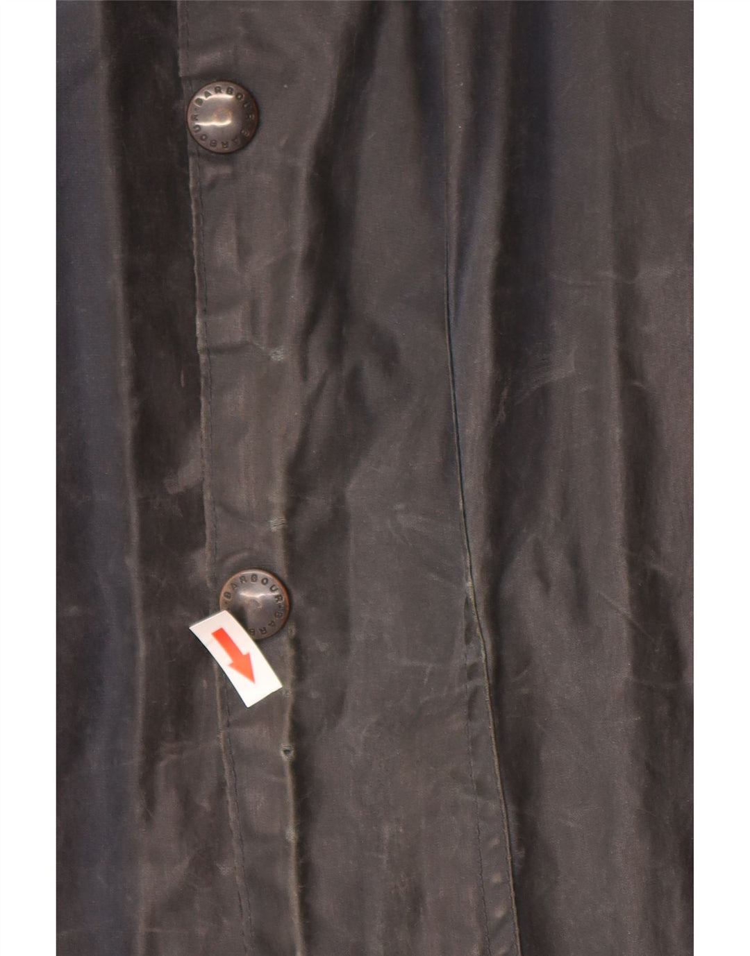 BARBOUR Giacca da uomo in cotone cerato Beaufort UK 38 Small Cotone blu navy