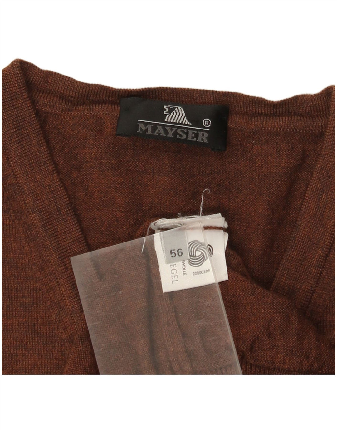 Canotta da uomo MAYSER IT 56 XL Marrone Lana