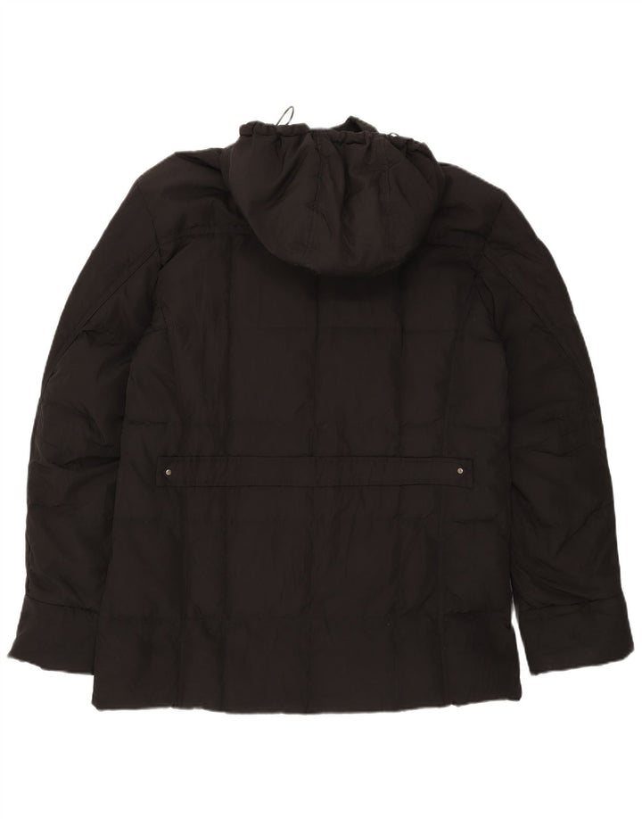 Giacca imbottita con cappuccio da uomo Calvin Klein IT 52 XL poliestere nero