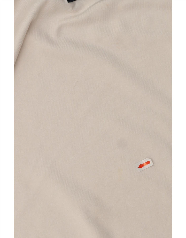 TOMMY HILFIGER T-shirt grafica da uomo Top piccola in cotone bianco