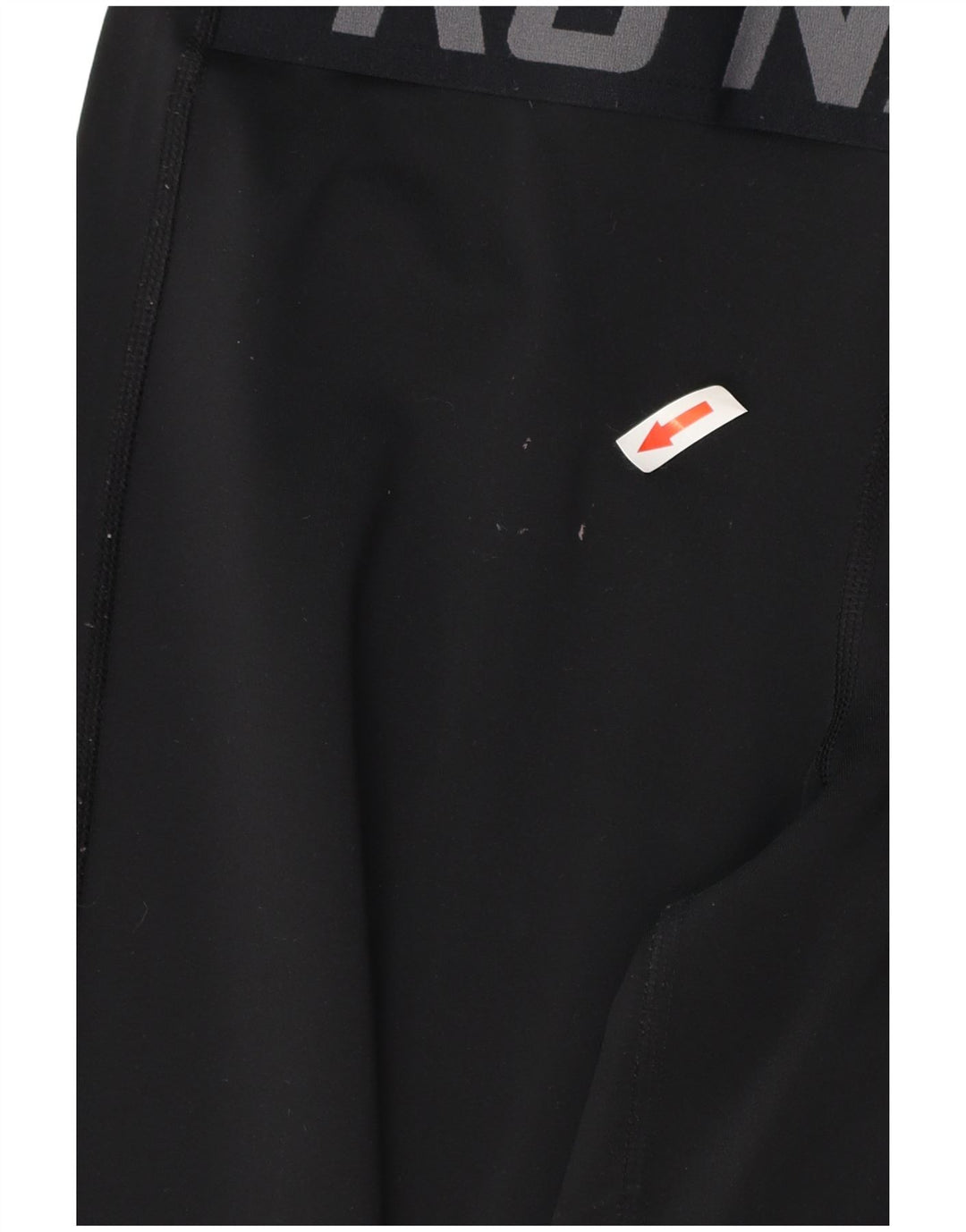 Leggings grafici NIKE Dri Fit da donna UK 12 medio nero poliestere