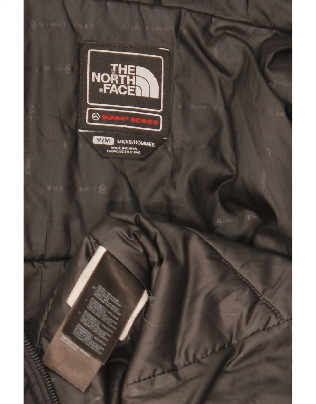 Giacca imbottita con cappuccio da uomo The North Face UK 38 Medium Black Colourblock