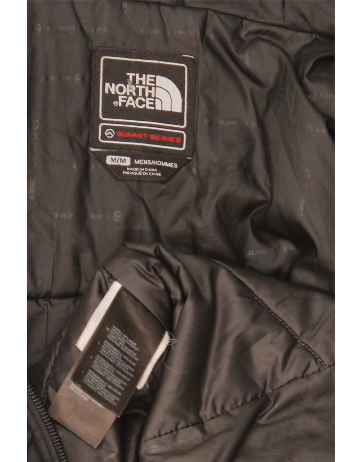Giacca imbottita con cappuccio da uomo The North Face UK 38 Medium Black Colourblock