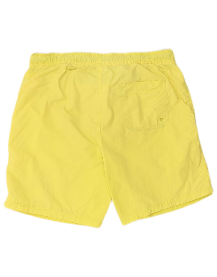 DIADORA Pantaloncini da bagno grafici da uomo XL Giallo in poliammide