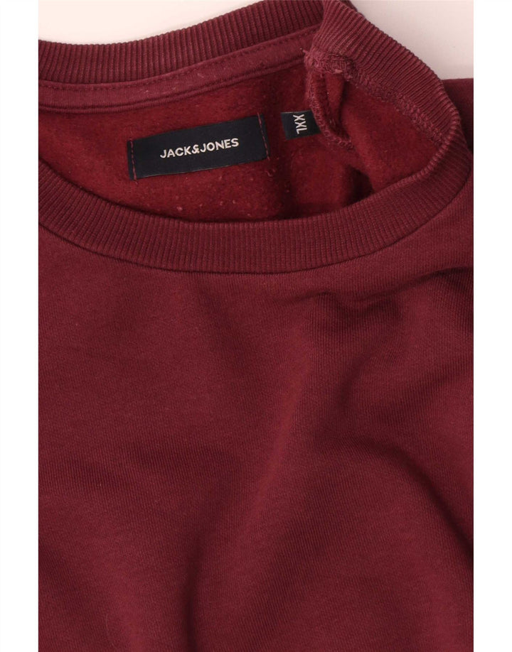 Jack & Jones Felpa da uomo Maglione 2XL Cotone marrone