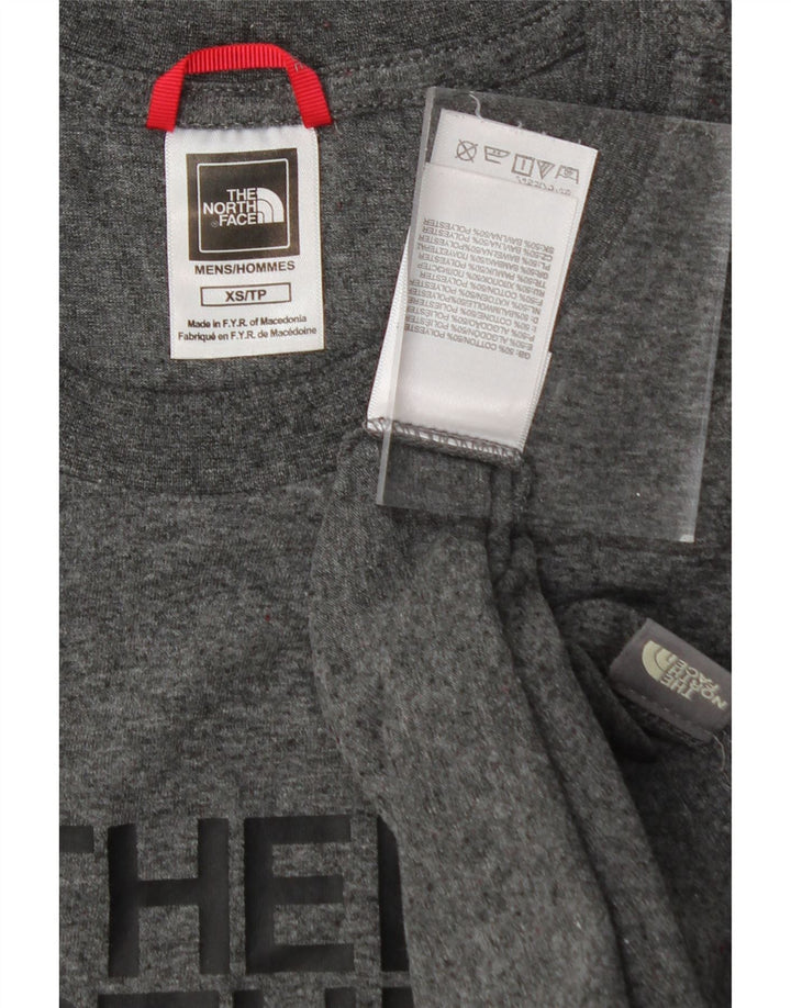 THE NORTH FACE Mens Graphic T-Shirt Top Small Grey Cotton Vintage The North Face and Second-Hand The North Face from Messina Hembry 