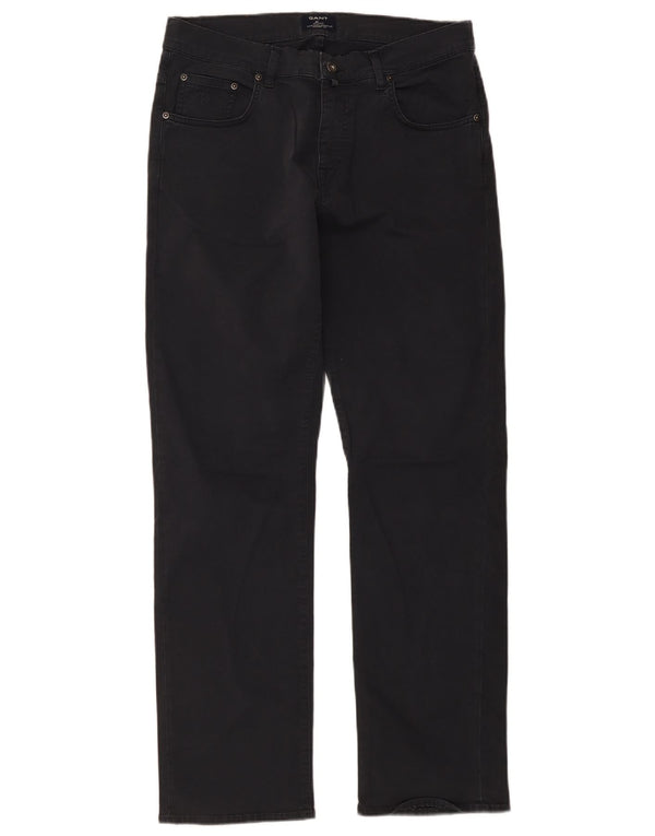 Gant Jeans dritti Jason Regular Fit da uomo W32 L32 cotone grigio