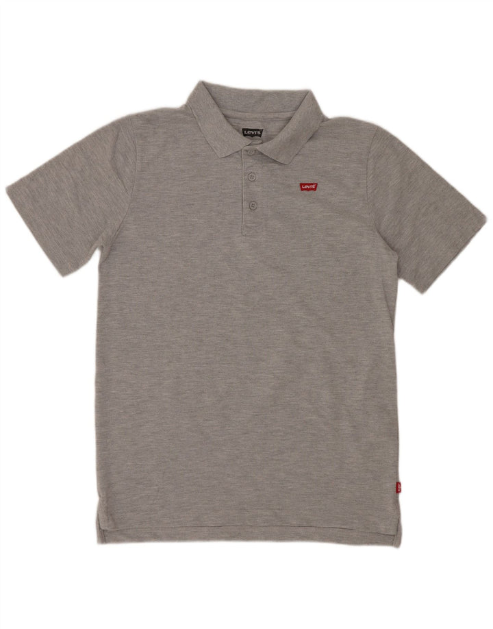 Polo Levi's da ragazzo 15-16 anni in cotone mélange grigio
