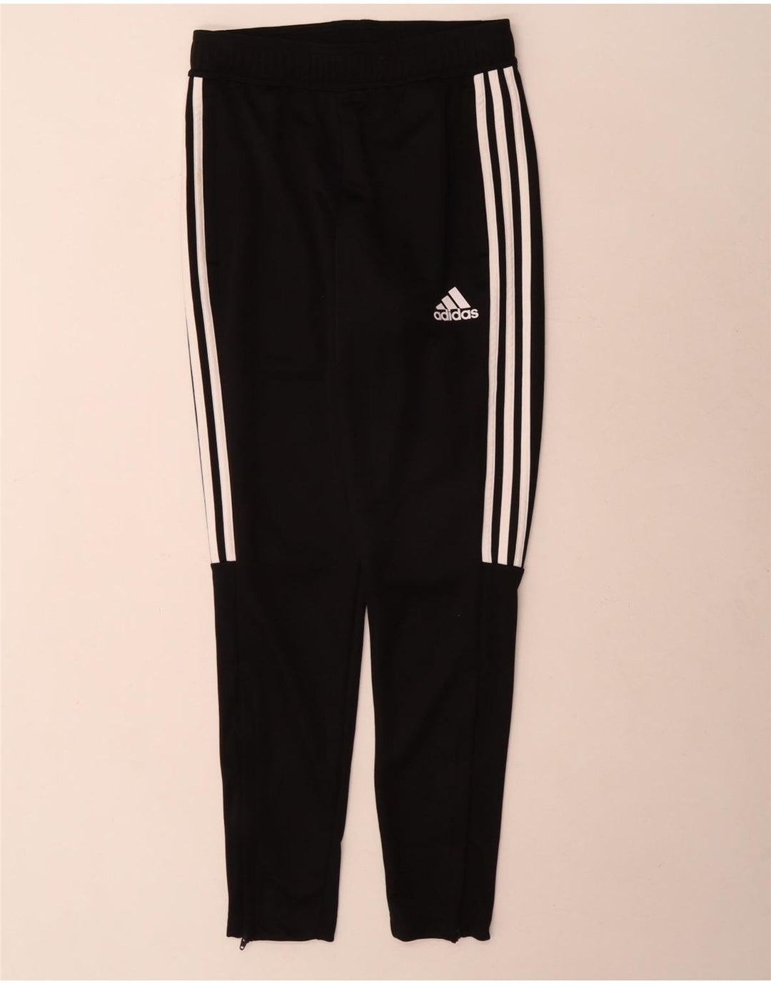 Pantaloni da tuta Adidas Aeroready da uomo piccoli in poliestere nero