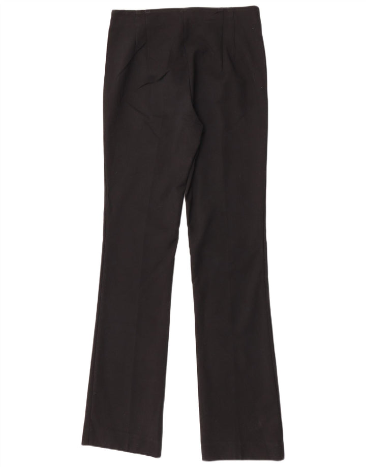 Pantaloni chino bootcut da donna Zara medi W28 L32 cotone nero