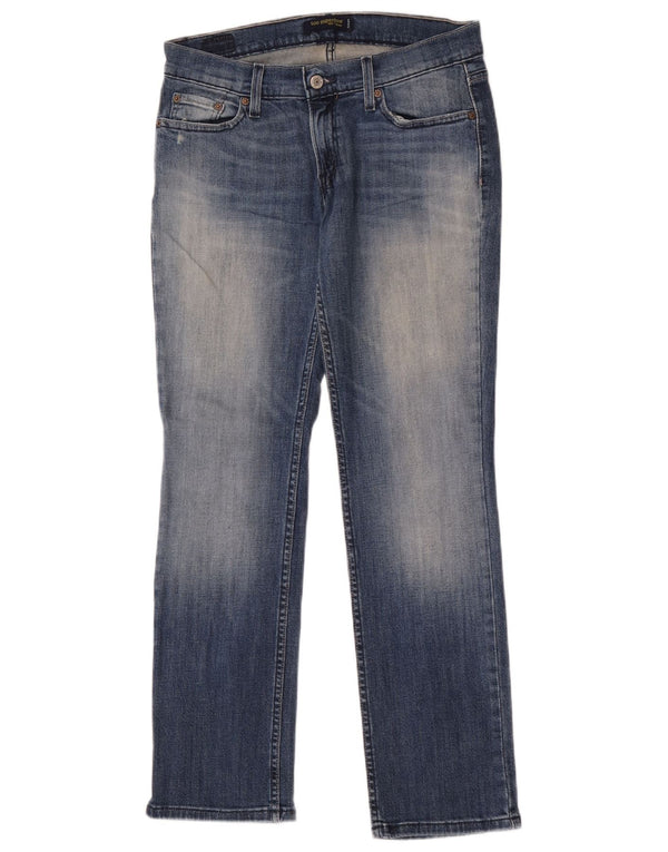 Levi's Donna 524 Jeans dritti super bassi US 9 Medio W30 L30 Cotone blu