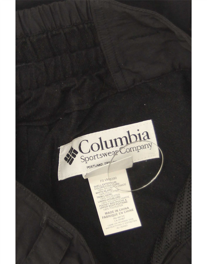 Pantaloni da sci Columbia da uomo in nylon nero medio