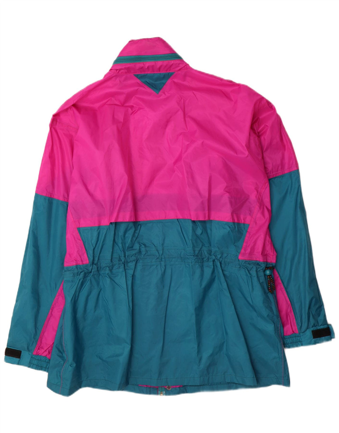Giacca a vento da uomo SALEWA UK 42 XL Poliammide color block rosa
