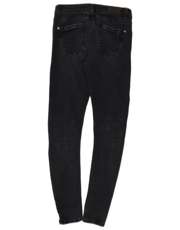 Jeans skinny Trafaluc da donna Zara EU 38 piccoli W28 L27 neri