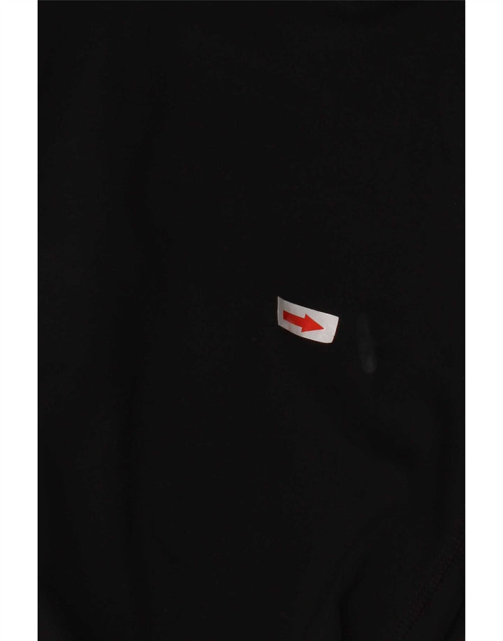 Leggings grafici Nike Capri da donna UK 8 piccoli poliestere nero