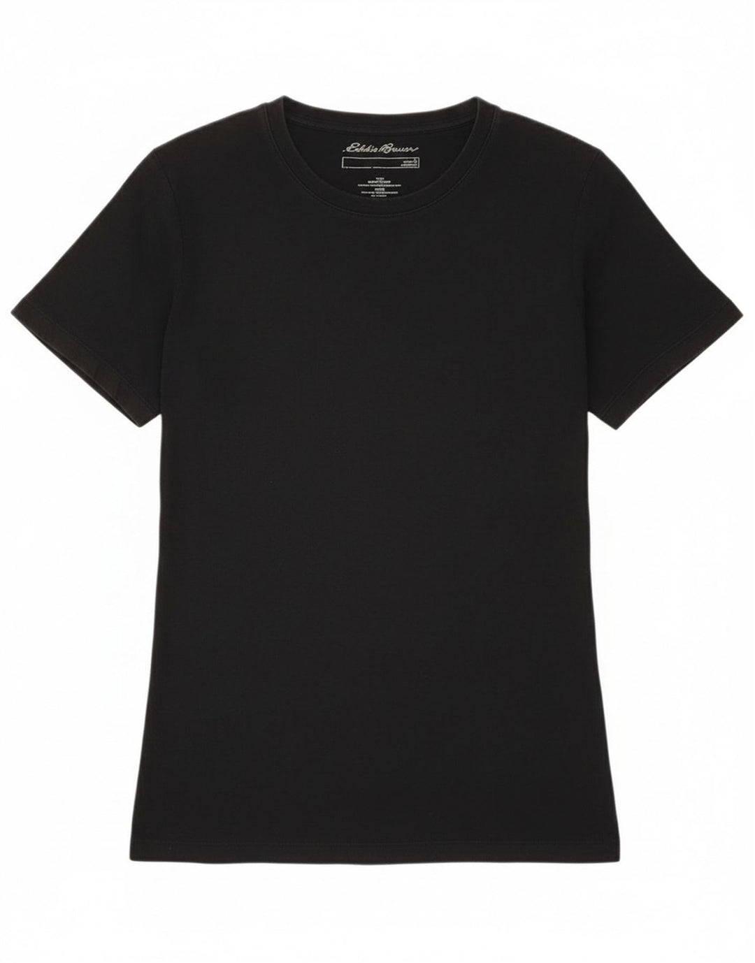 T-shirt da donna Eddie Bauer Top UK 12 media nera