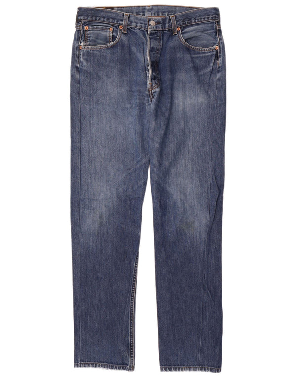 Levi's Uomo 501 Jeans dritti W34 L32 Cotone Blu