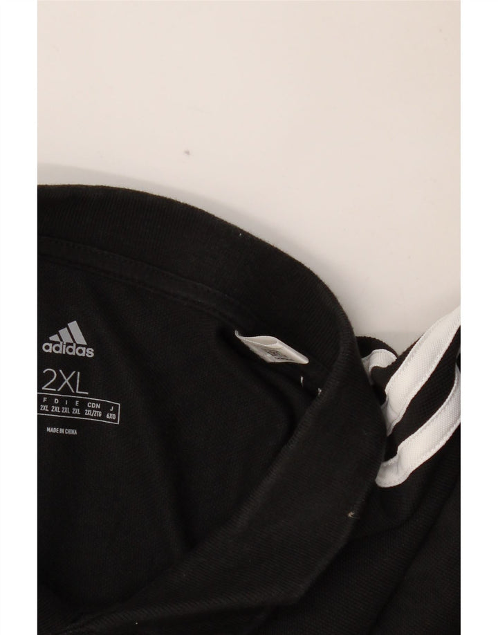 Polo ADIDAS da uomo 2XL Nera