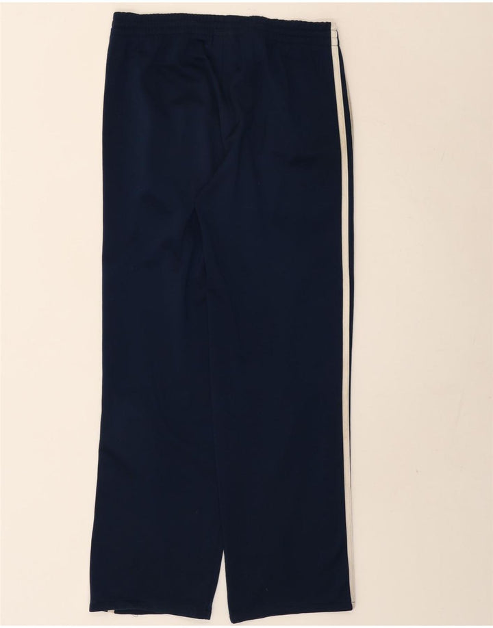 Pantaloni da tuta da uomo Adidas Large in poliestere blu navy