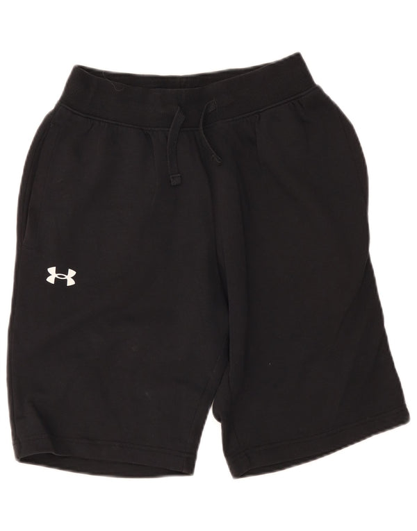 Pantaloncini sportivi da uomo Under Armour piccoli in cotone nero